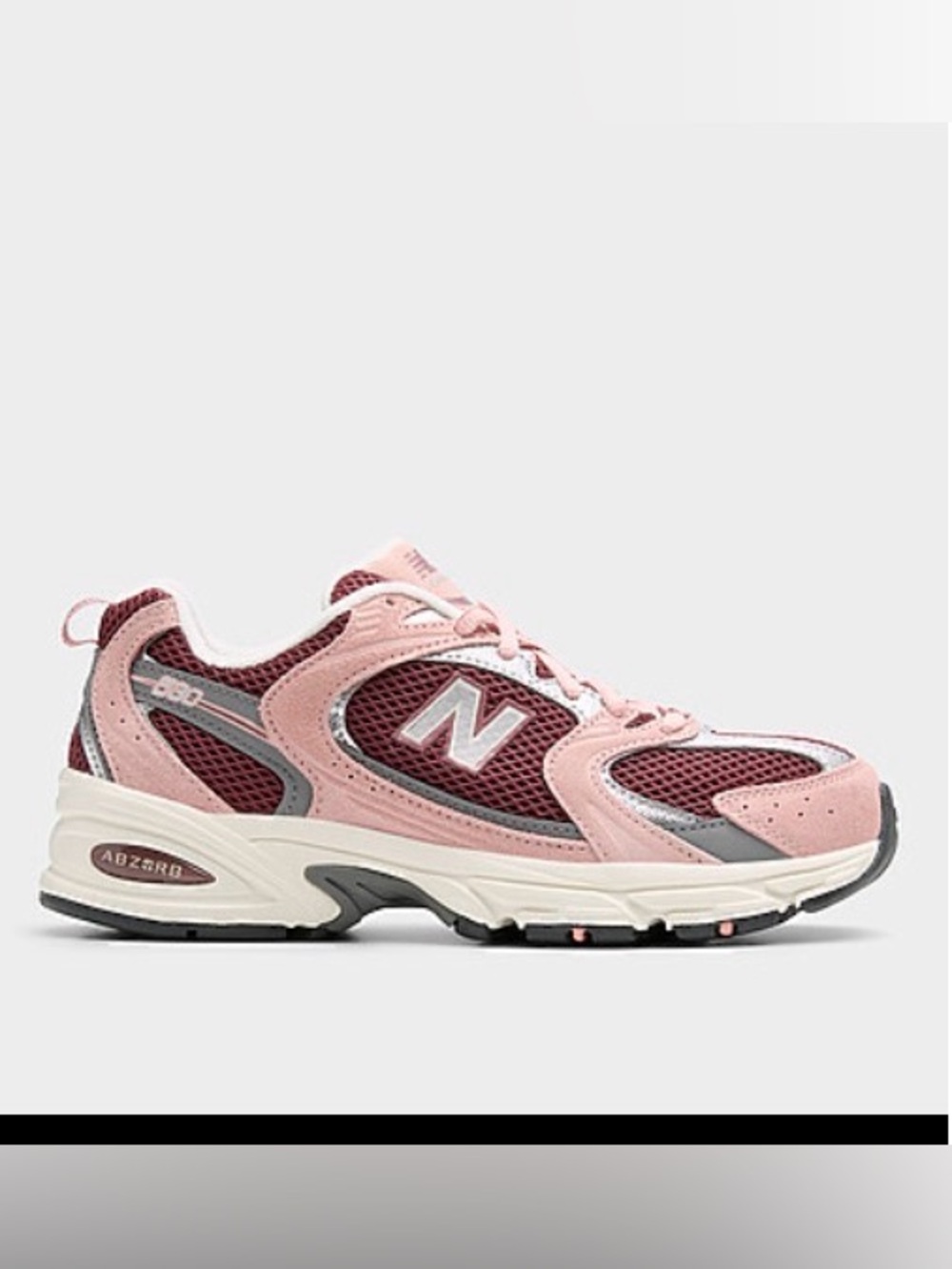 New Balance Women's Sneakers in Pink and Burgundy